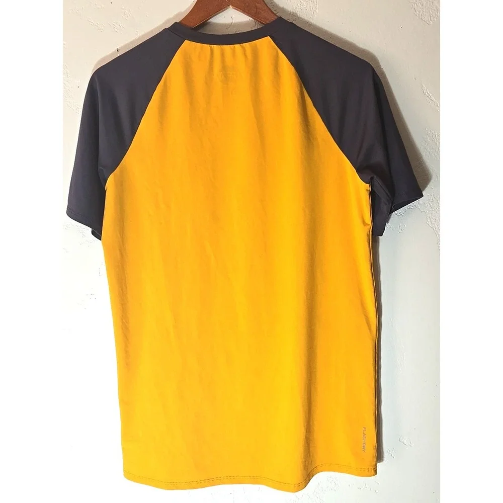 The North Face Boys XL 18/20 Orange Logo T-Shirt Youth Short Sleeve UPF 50 Tee